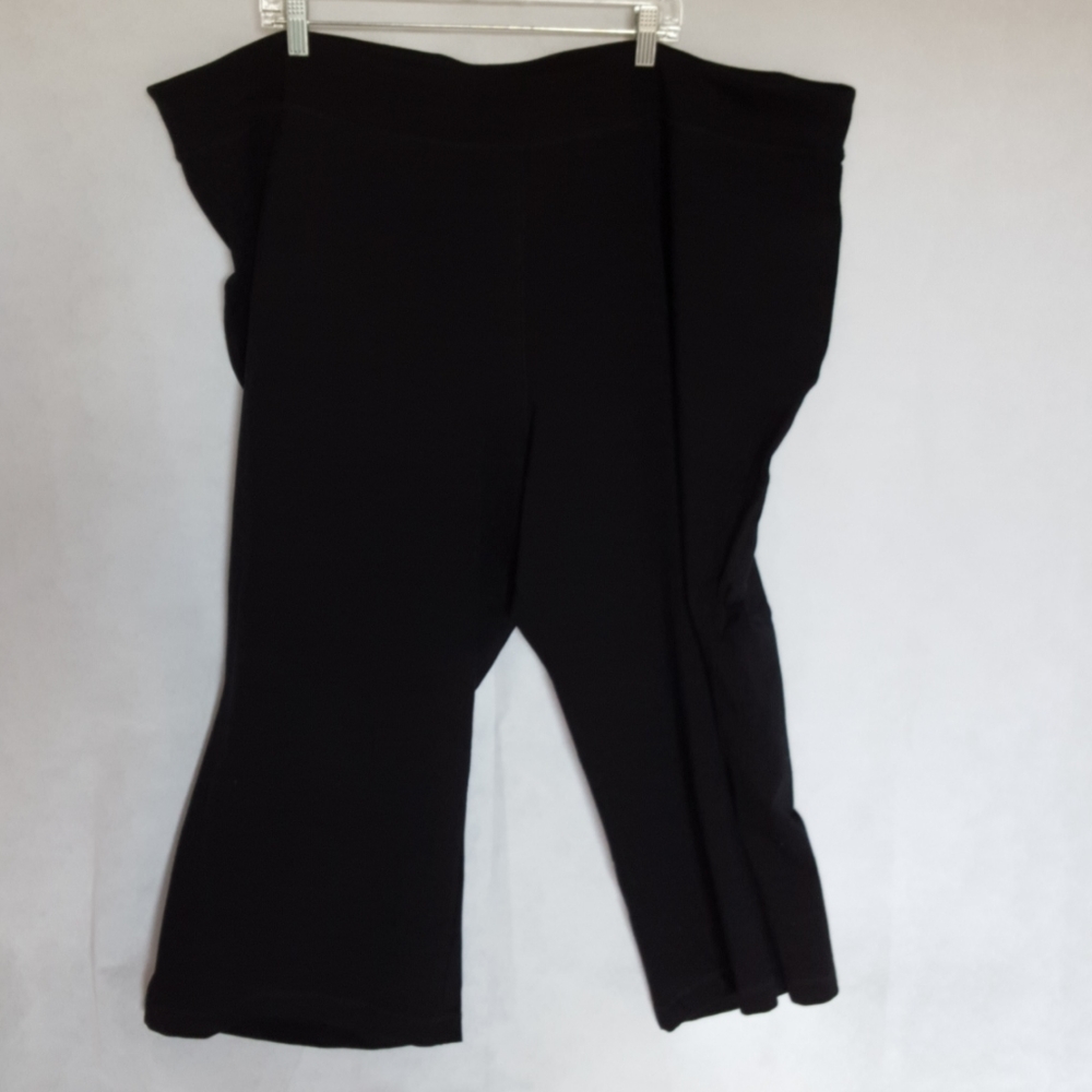 Old Navy Black Wide Leg Culottes, Size 4X